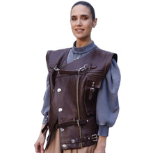 Jennifer Connelly Leather Vest