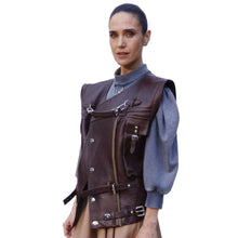 Jennifer Connelly Leather Vest