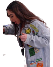 Jersey Shore Family Vacation Angelina Pivarnick Patch Denim Jacket
