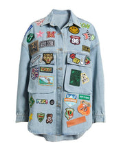 Jersey Shore Family Vacation Angelina Pivarnick Patch Denim Jacket