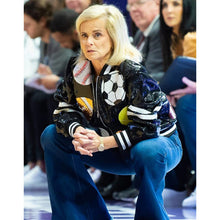 Kim Mulkey Queen Of Sports Black Sequin Jacket
