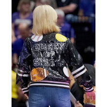 Kim Mulkey Queen Of Sports Black Sequin Jacket
