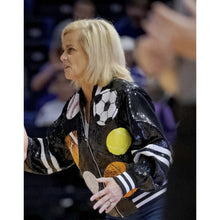 Kim Mulkey Queen Of Sports Black Sequin Jacket