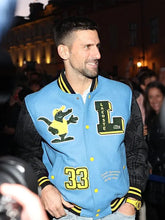 Novak Djokovic Lacoste Varsity Jacket