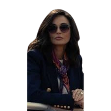 Landman Demi Moore Blue Blazer