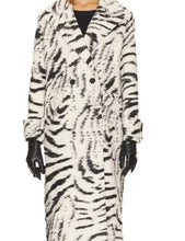 Karla Mosley Beyond The Gates Zebra Print Coat
