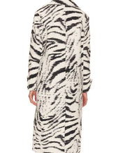 Karla Mosley Beyond The Gates Zebra Print Coat