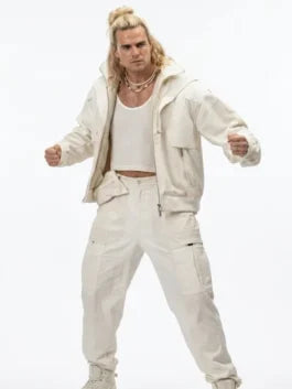 Noah Centineo Street Fighter 2026 Hooded Jacket