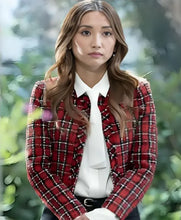 Brenda Song Shifting Gears S01 Plaid Jacket