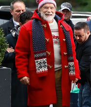 Arnold Schwarzenegger The Man With The Bag Red Coat