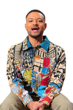 Steven Bartlett jacquard printed jacket
