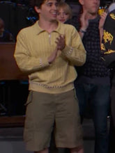 Saturday Night Live S51 Marcello Hernandez Yellow Sweater