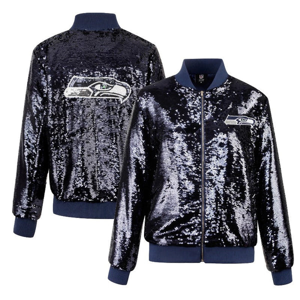 SS Navy Sequins Jacket