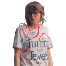 Taylor Swift You Belong with Me Junior Jewels Shirt