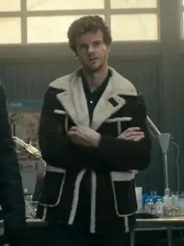 The Boys S05 Hughie Campbell Suede Leather Jacket