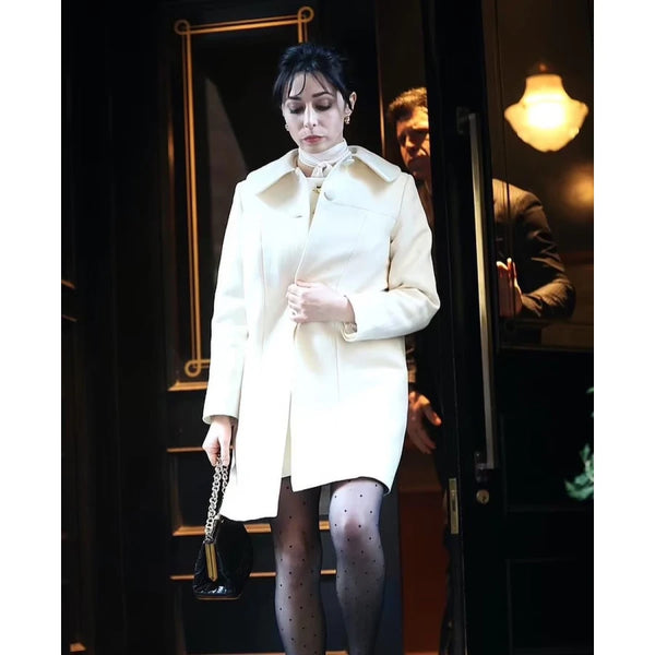 The Penguin 2024 Sofia Falcone White Coat