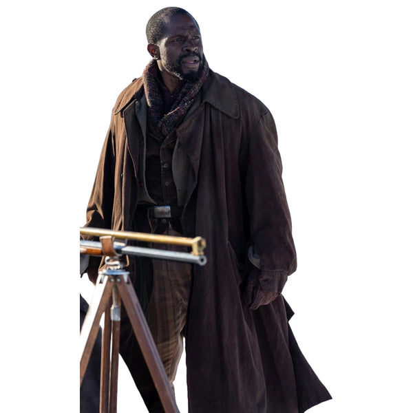 The Thicket Gbenga Akinnagbe Brown Coat