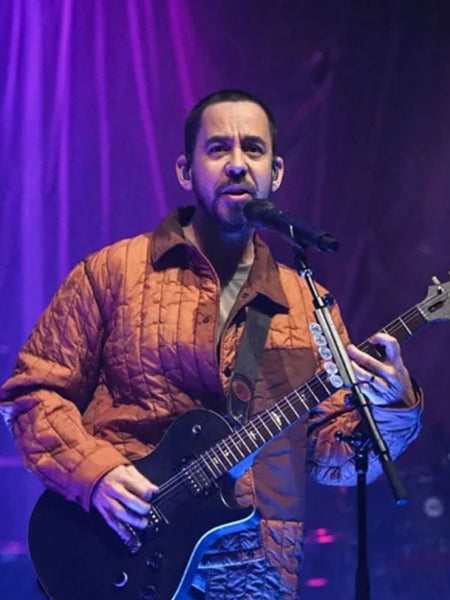 The Tonight Show Starring Jimmy Fallon Mike Shinoda Quilted Jacket ...