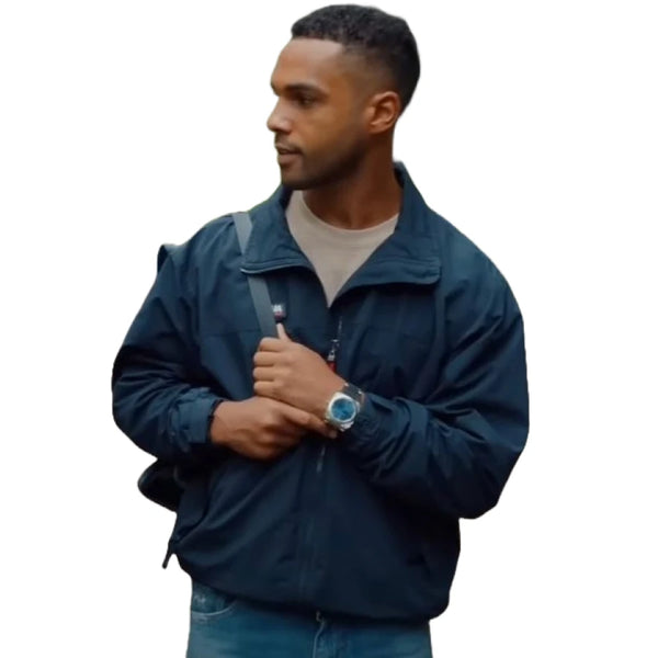 This Time Next Year Lucien Laviscount Blue Jacket