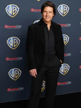 CinemaCon Tom Cruise Suede Leather Blazer