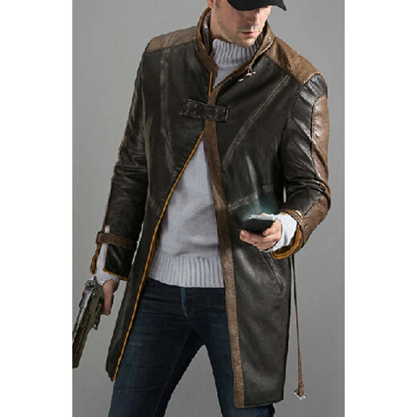 Aiden Pearce Watch Dog Trench Coat