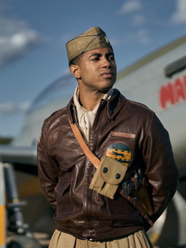 Branden Cook Masters Of The Air Brown Jacket