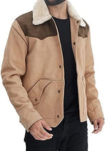 Kevin Shirt Style Brown Suede Leather Jacket