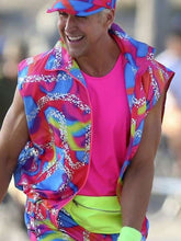 Barbie 2023 Ryan Gosling Colorful Vest