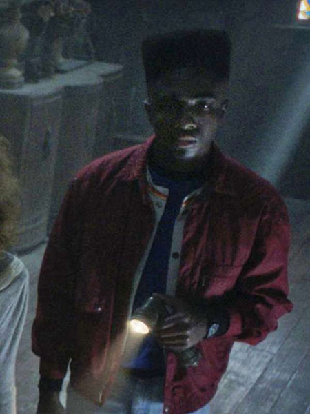 Stranger Things S04 Caleb McLaughlin Cotton Jacket – Edison Jacket