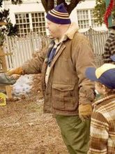 Kevin Chamberlin Christmas with the Kranks Brown Jacket