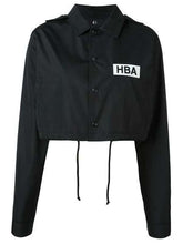 Emily In Paris HBA Logo Cropped Black Jacket