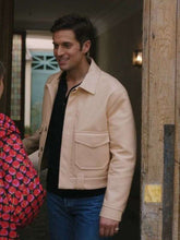 Lucas Bravo Emily in Paris Leather Jacket