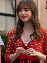 Lily Collins Emily in Paris S03 Cropped Jacket