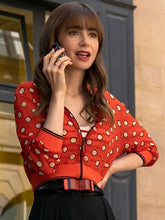 Lily Collins Emily in Paris S03 Cropped Jacket