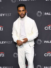 Lucien Laviscount Emily in Paris White Jacket