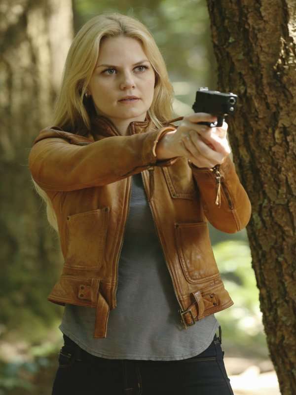 Brown once upon a time Emma Swan Jacket