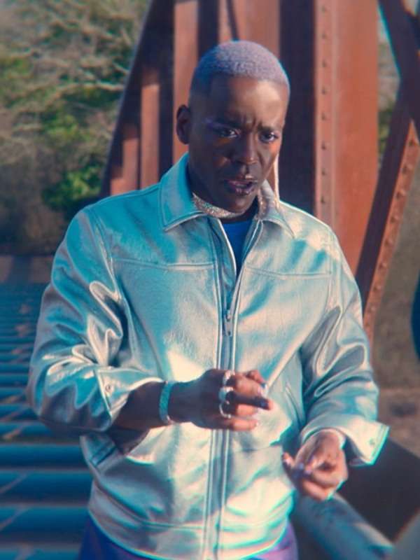 Sex Education S04 Eric Effiong Silver Jacket