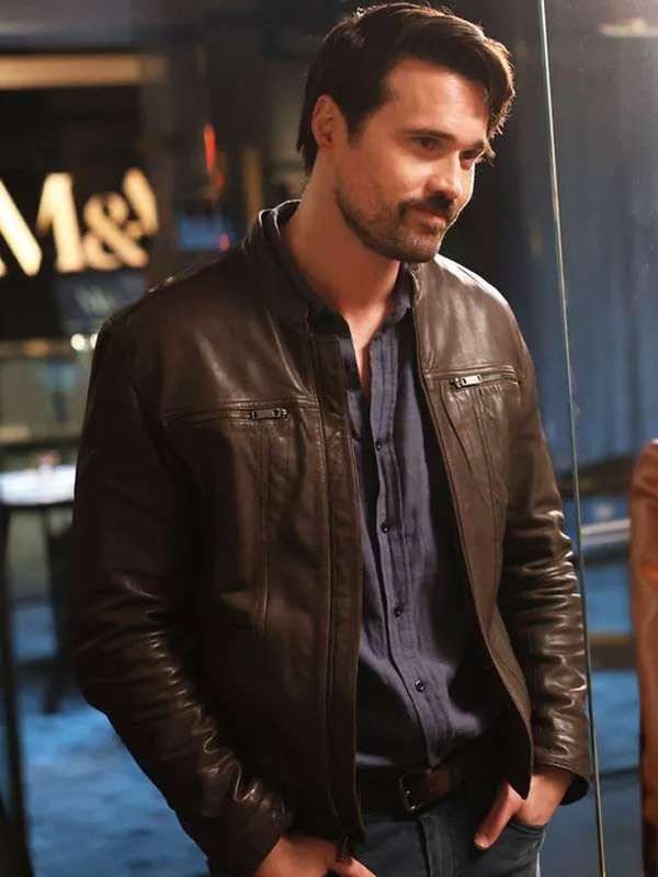 Mark Trent Found S01 Brown Leather Jacket