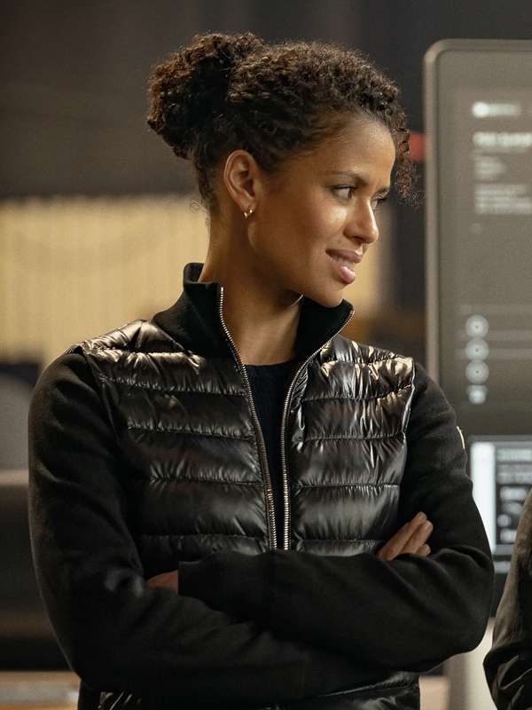 Gugu Mbatha-Raw Lift 2024 Black Jacket