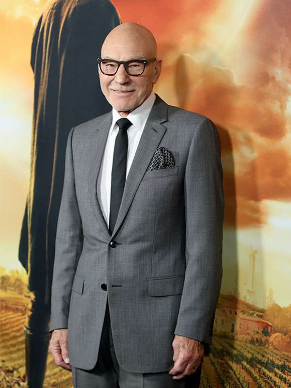 Jean-Luc Picard Star Trek: Picard Patrick Stewart Grey Blazer