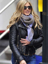 Jennifer Aniston Black Leather Jacket