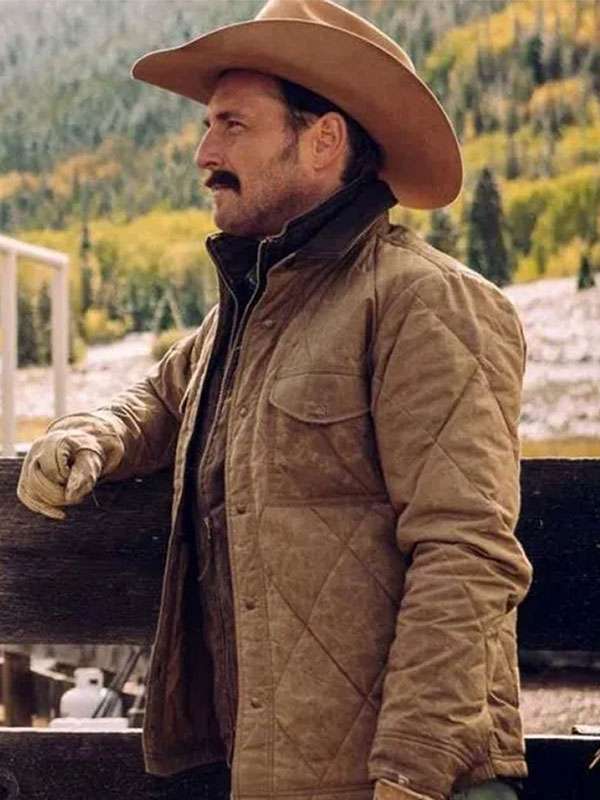 Josh Lucas Yellowstone Cotton Jacket