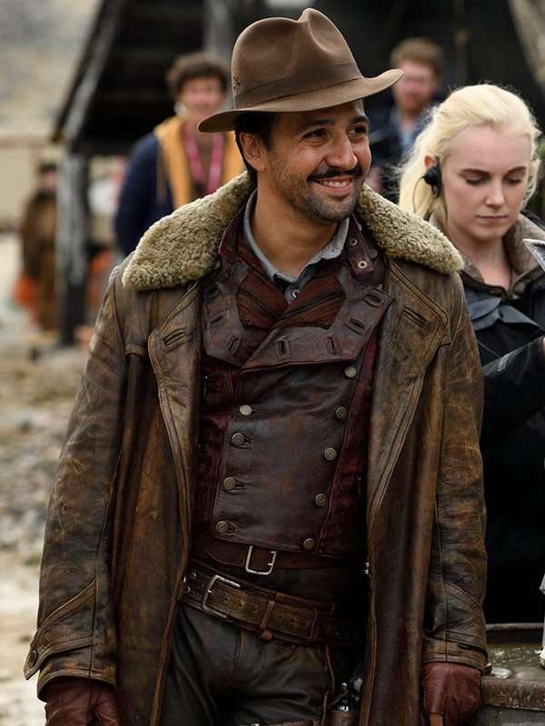 Lin-Manuel Miranda His Dark Materials Distressed Brown Coat