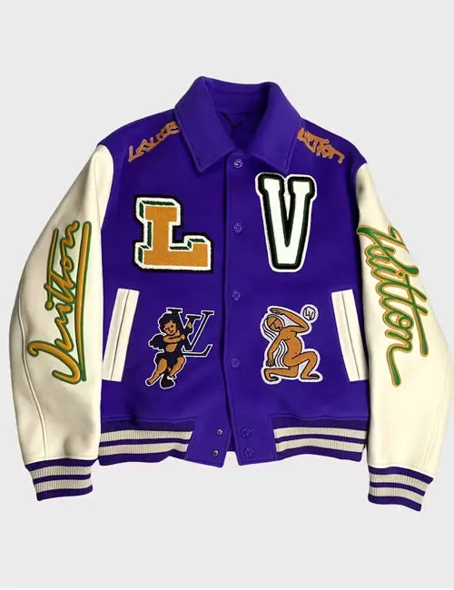 Louis Vuitton Virgil Abloh Varsity Jacket