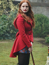 Season 3 Riverdale Cheryl Blossom Red Hooded Jacket