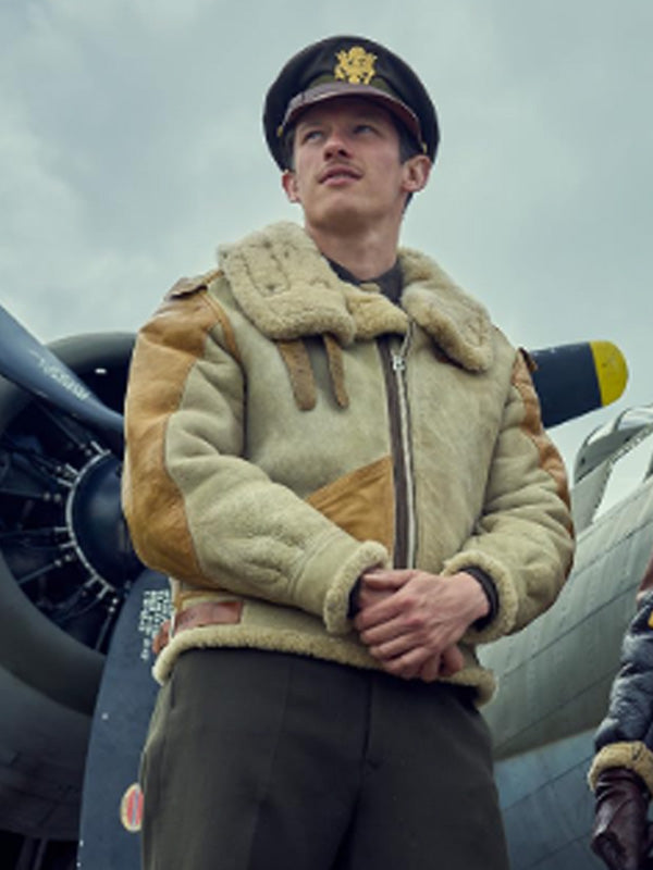 Callum Turner Masters Of The Air Jacket