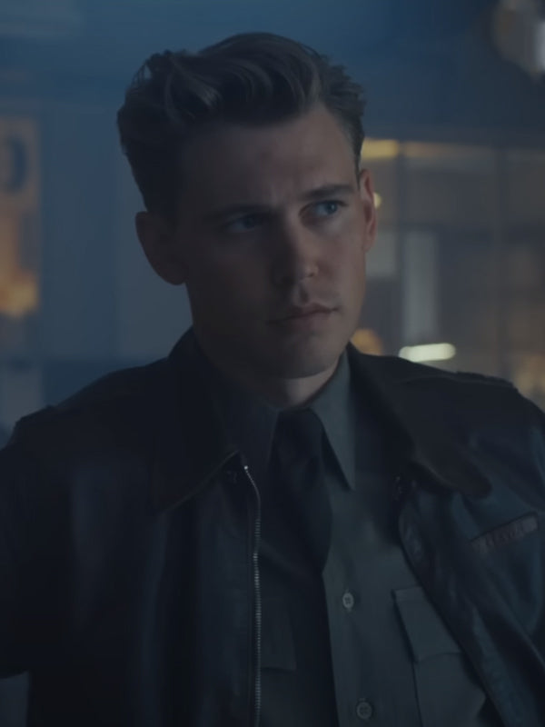 Callum Turner Masters Of The Air Black Jacket