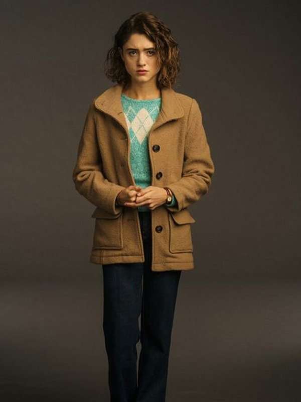 Stranger Things 3 Nancy Wheeler Wool Jacket