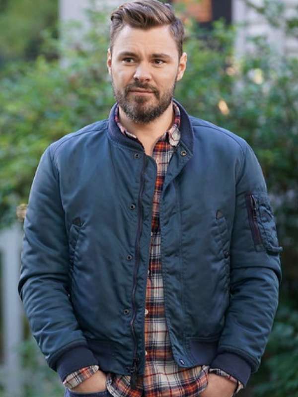 Patrick John Flueger Chicago P.D. Bomber Jacket