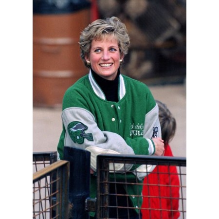 PRINCESS DIANA PHILADELPHIA EAGLES JACKET